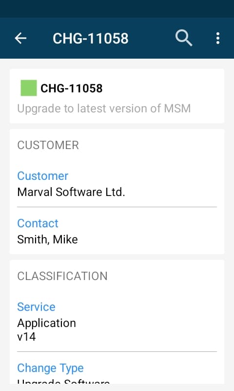 Marval MSM Mobile screenshot 4