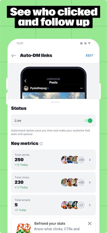 Manychat screenshot 2