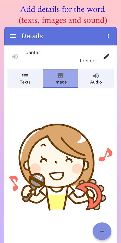 My personal dictionary - WordTheme screenshot 2