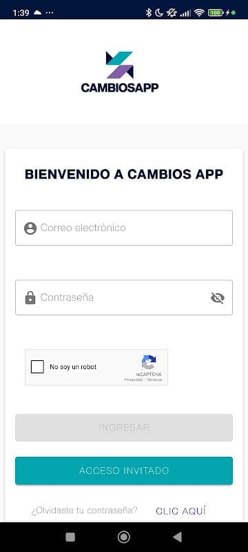 Cambios App - Envío de Remesas screenshot 1