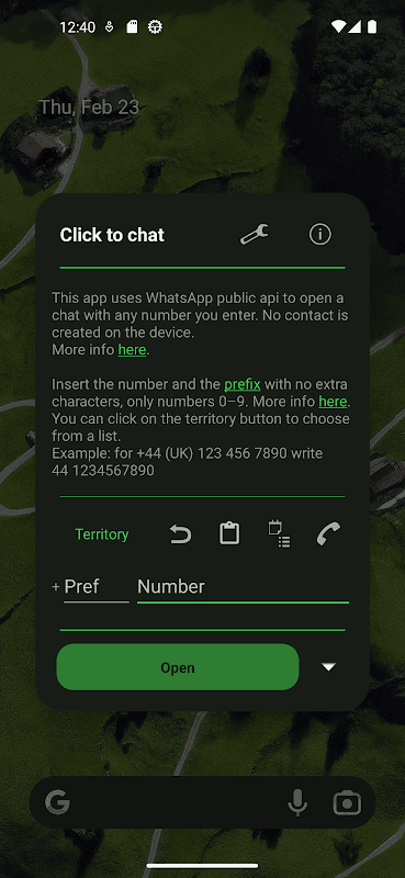 Click to chat screenshot 4