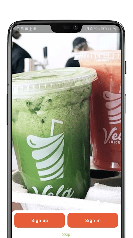 Vela Juice Bar screenshot 1