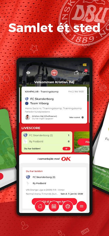 Fodbold screenshot 2