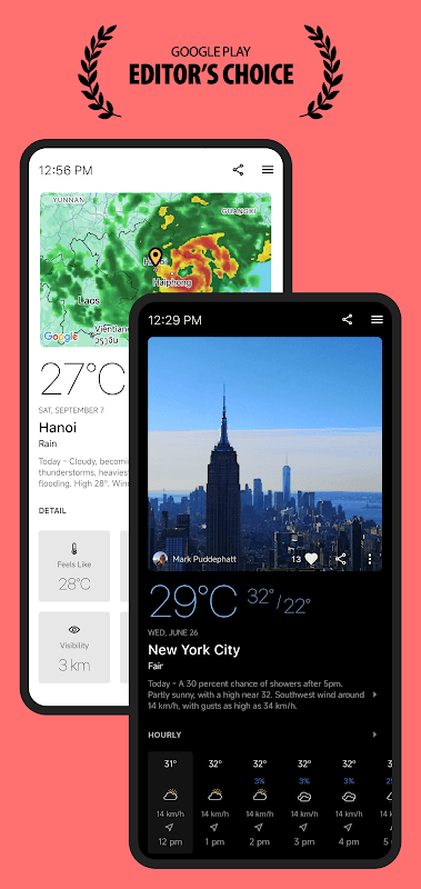 Today Weather - Widget, Forecast, Radar & Alert screenshot 1