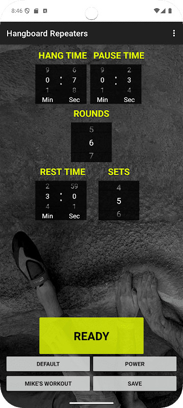 Hangboard Repeaters screenshot 1