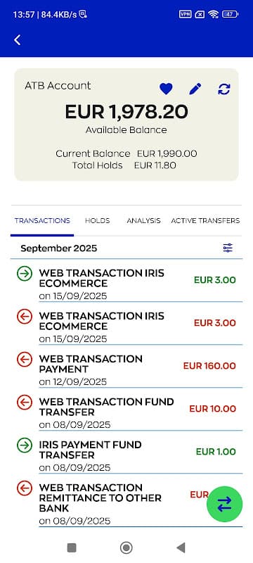 CrediaBank screenshot 3