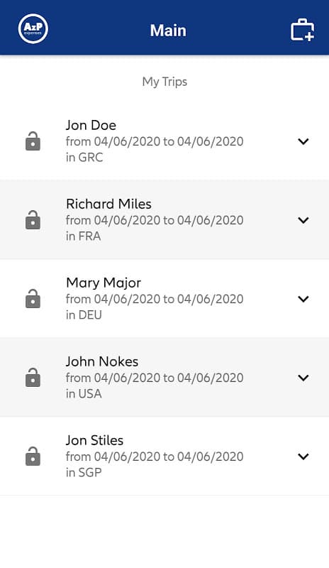 AzP Expenses screenshot 2