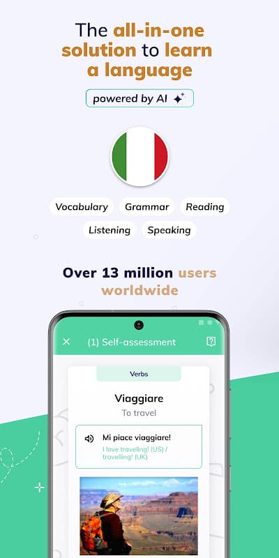 Learn Italian Fast: Course screenshot 1