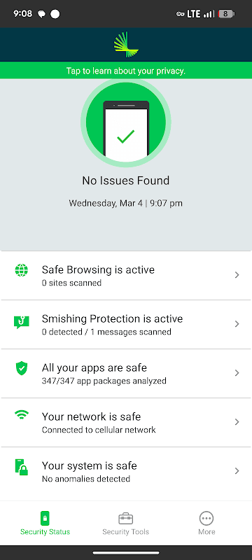 Lookout for Work screenshot 2