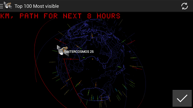 3D Satellite Tracker screenshot 3