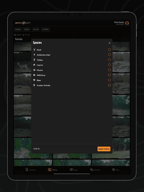 SPYPOINT screenshot 1