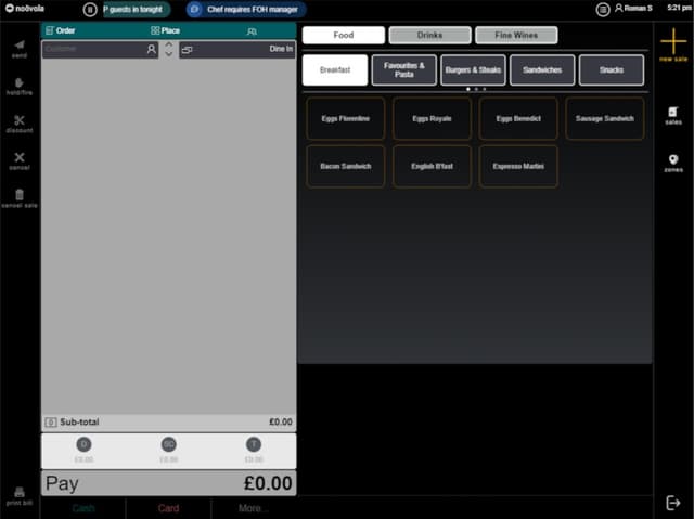 Horizon ePOS screenshot 2