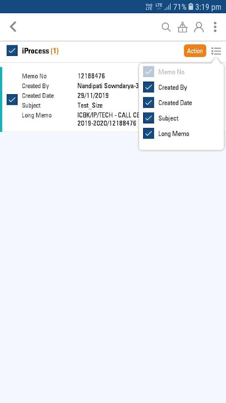 Mobile Approval System (MAS) screenshot 5