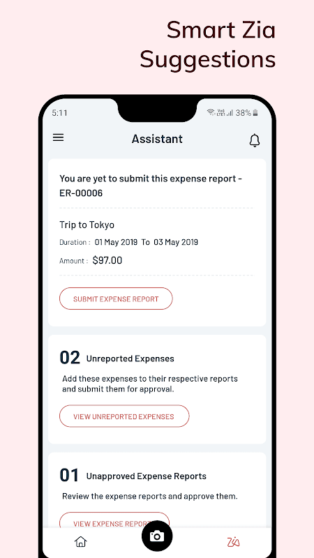 Zoho Expense - Expense Reports screenshot 2
