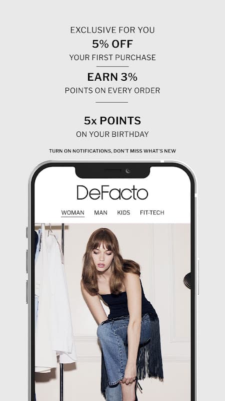 DeFacto screenshot 2