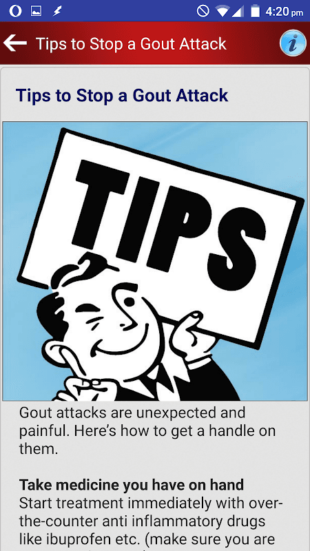 Arthritis Gout Uric Acid Diet screenshot 4