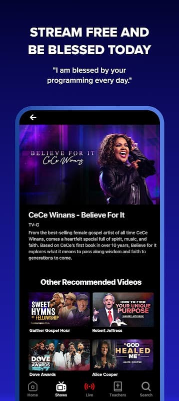TBN: Watch TV Shows & Live TV screenshot 4
