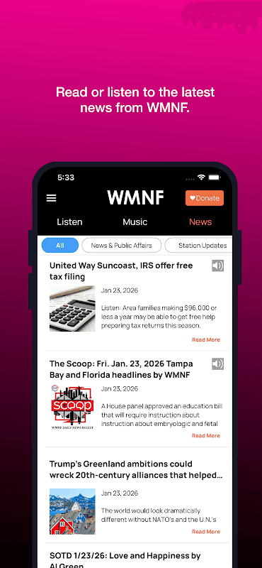 WMNF Player screenshot 5