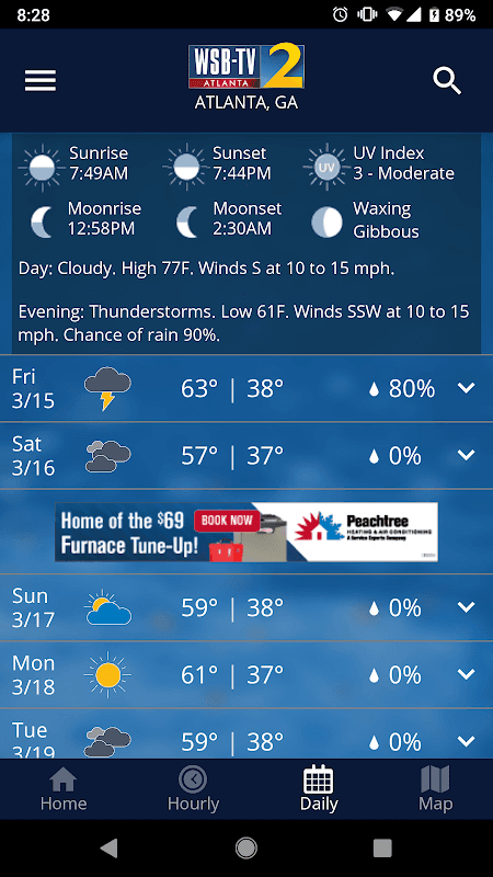 WSB-TV Weather screenshot 3