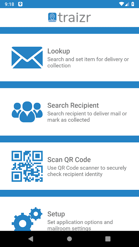 Traizr Mailroom screenshot 3