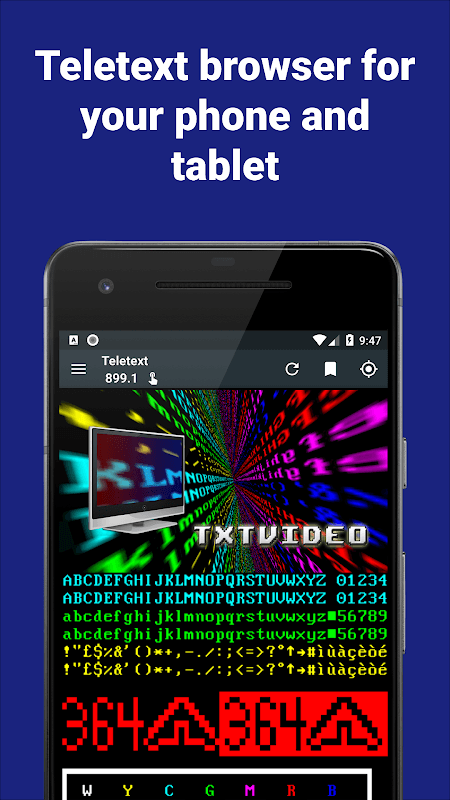 TxtVideo Teletext screenshot 1
