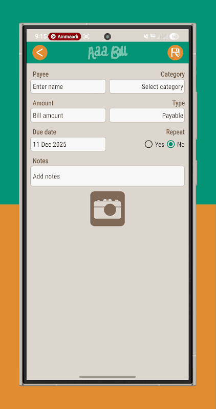 Bills Monitor lite screenshot 4