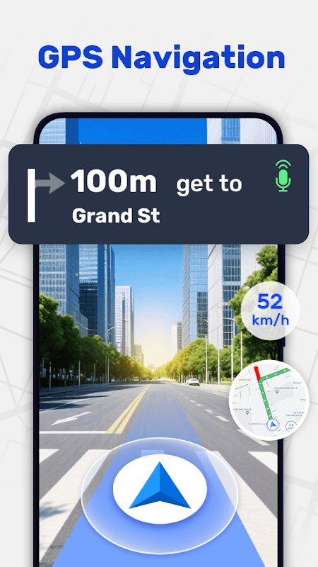 GPS Navigation Route Planner screenshot 1
