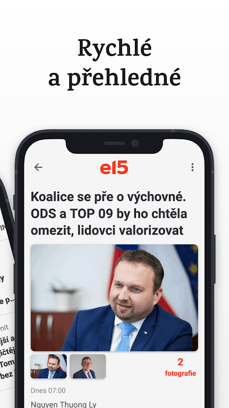 e15: zprávy a události screenshot 2