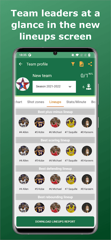 Basketball Stats Assistant screenshot 5