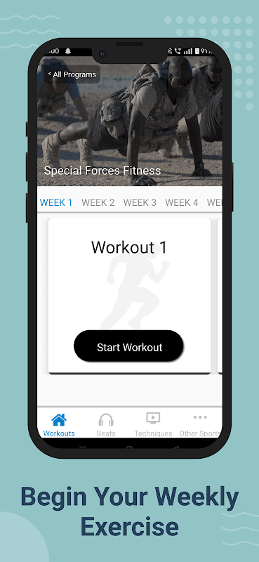 Military Special Force Fitness screenshot 2