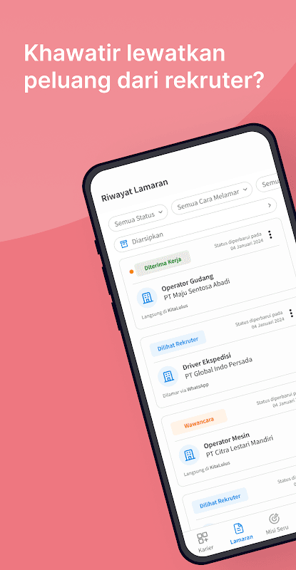 KitaLulus: Find Job & CV Maker screenshot 4
