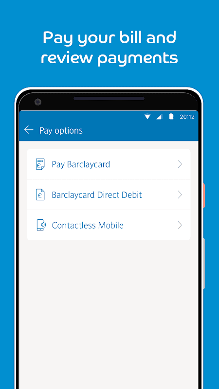 Barclaycard screenshot 4