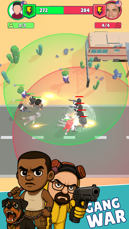 Merge Gangster Heist vs Police screenshot 3