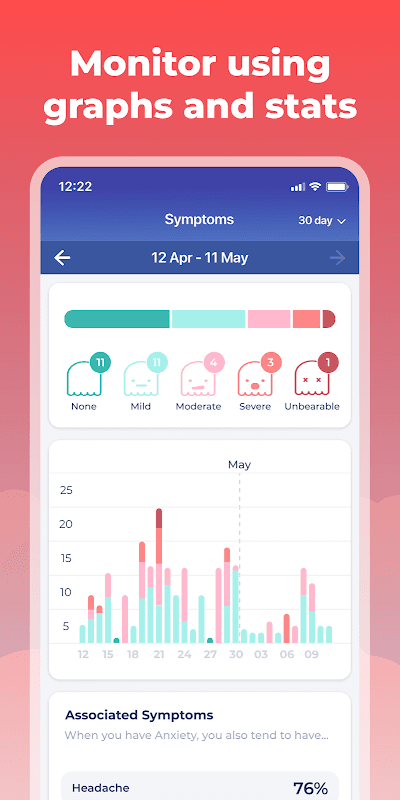 Bearable - Symptoms & Mood tracker screenshot 6