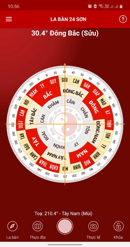 La ban Phong thuy - Compass screenshot 3
