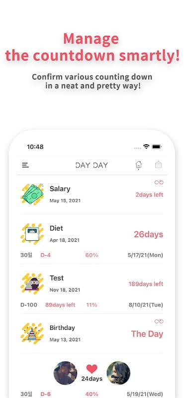DAY DAY Widget : Countdown screenshot 3