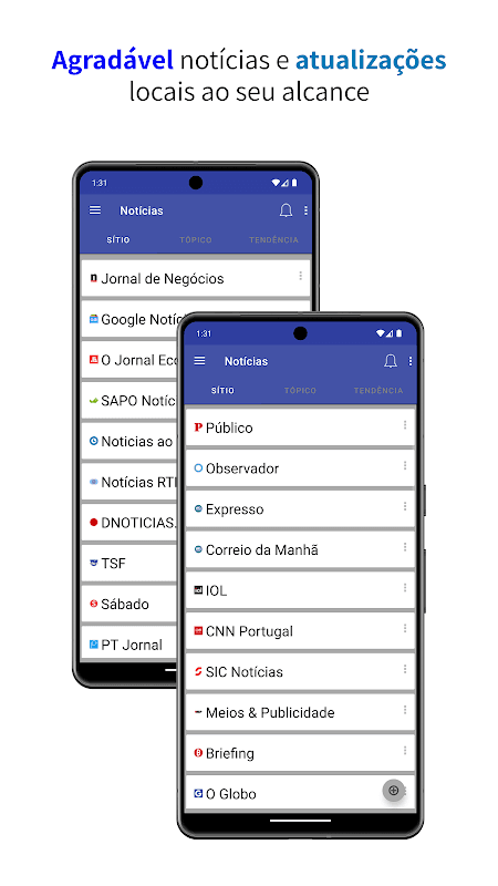 Notícias de Portugal screenshot 1
