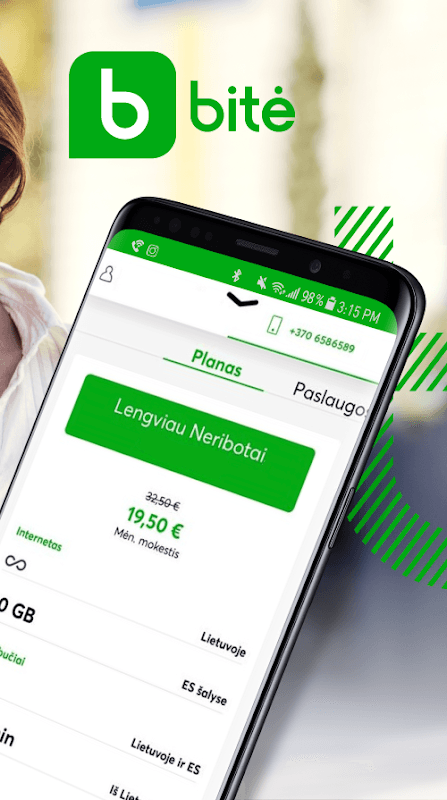 Mano BITĖ screenshot 2