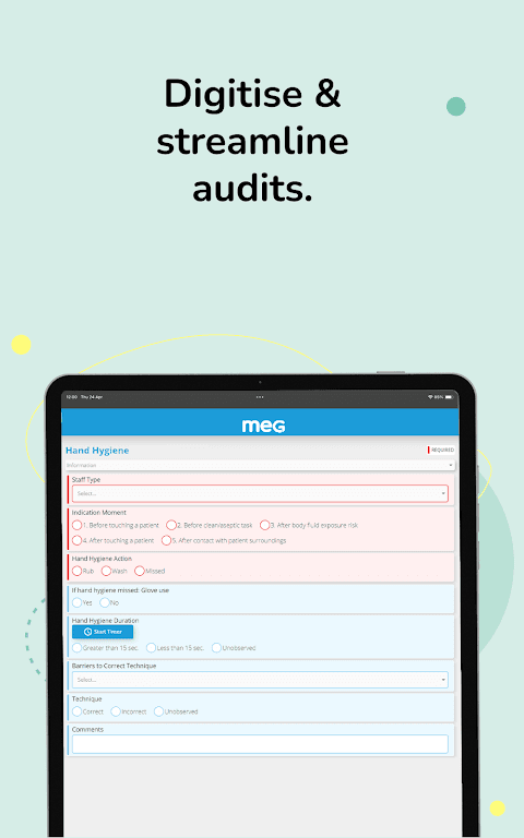 MEG | Healthcare Quality App screenshot 5