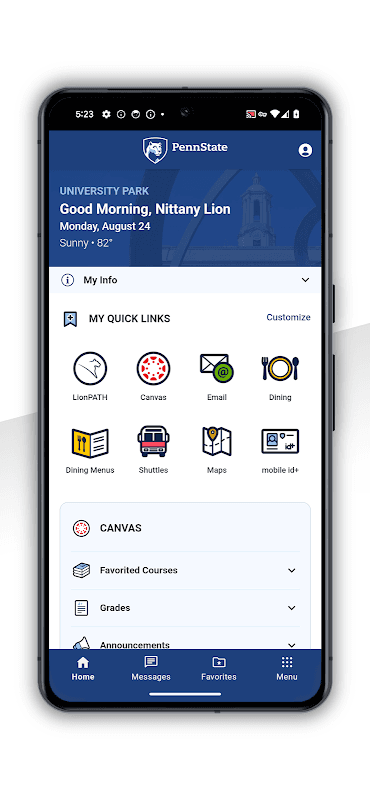 Penn State Go screenshot 2