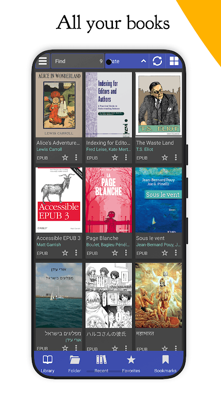 eBook Reader: all in one screenshot 1