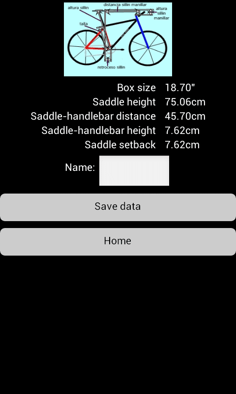 Measures bike - plus screenshot 2
