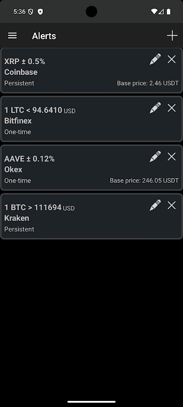 Bitcoin Ticker Widget screenshot 5