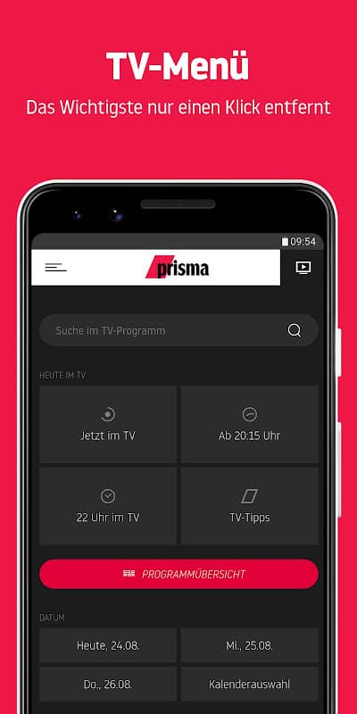 prisma – deine TV-Programm-App screenshot 2
