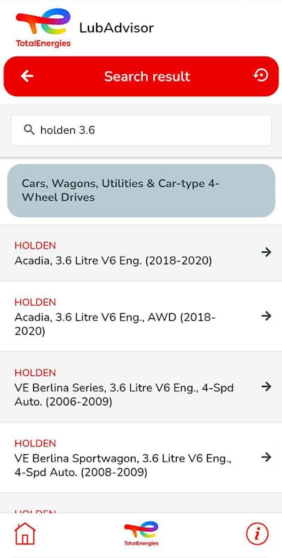 Netlube TotalEnergies AU screenshot 3