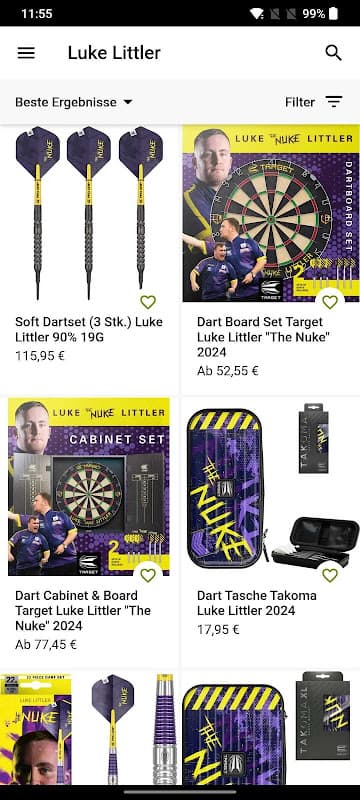 Dartprofi Shop screenshot 2