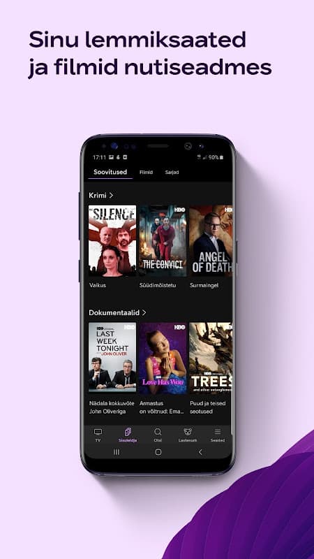 Telia TV – entertainment in your smart device screenshot 1