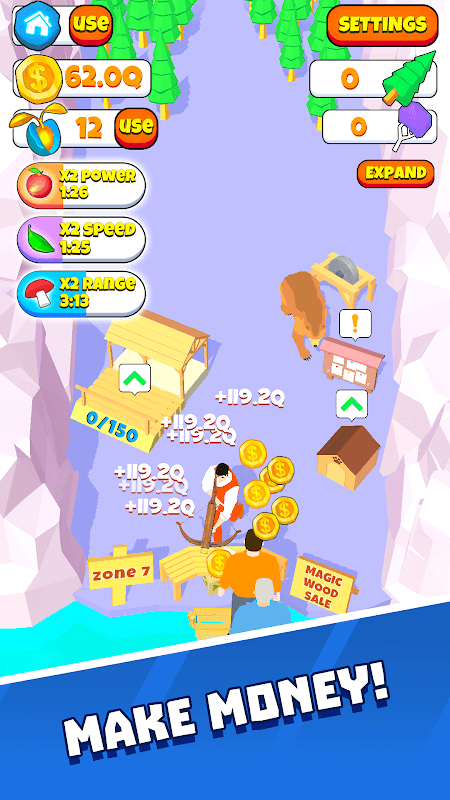 Idle Lumberjack 2 screenshot 2
