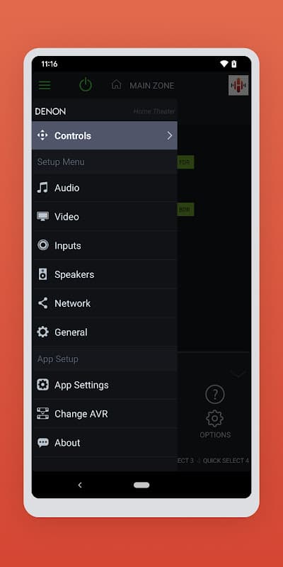 Denon AVR Remote screenshot 6