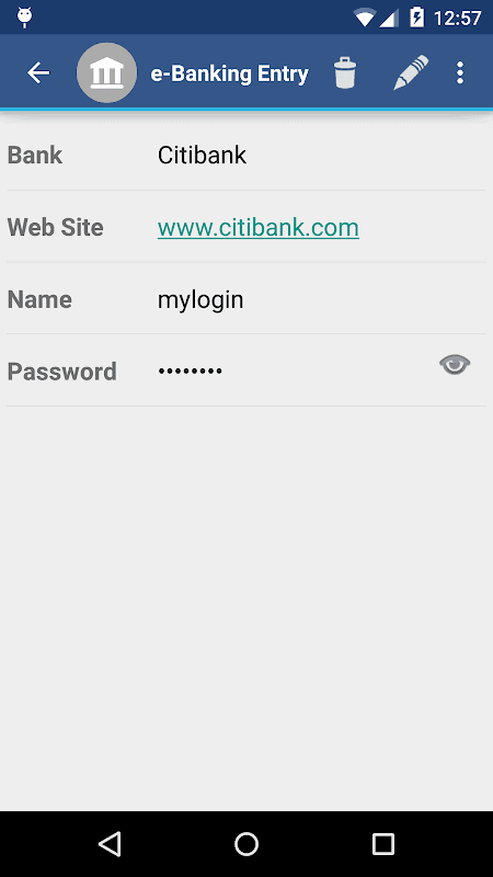 aWallet Password Manager screenshot 4
